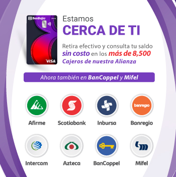 Más de 5,000 cajeros automáticos sin comisión